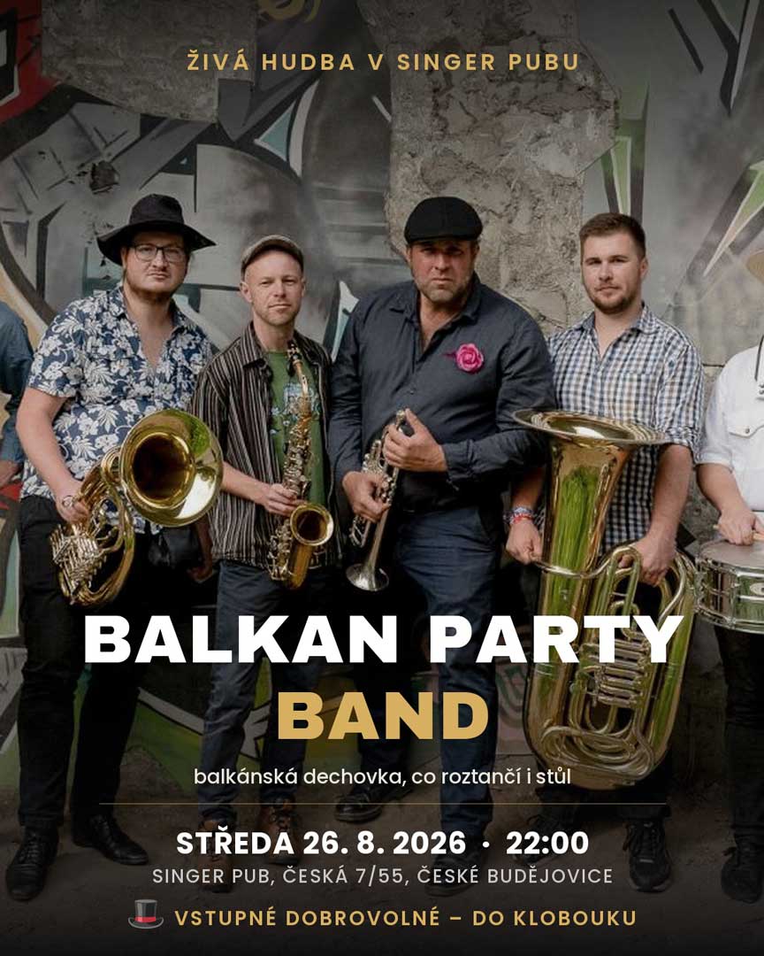 balkan_party_poster_v2_gold_web Balkan Party Band u nás v Singer Pubu